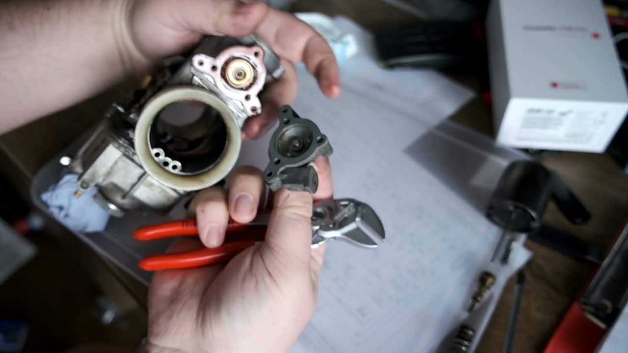 024 SM610 carburetor cleaning (Dellorto PHM 40) YouTube