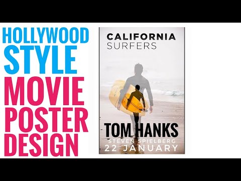 How to make a Movie Poster Design in Photoshop CC, CS | Photoshop Tutorial