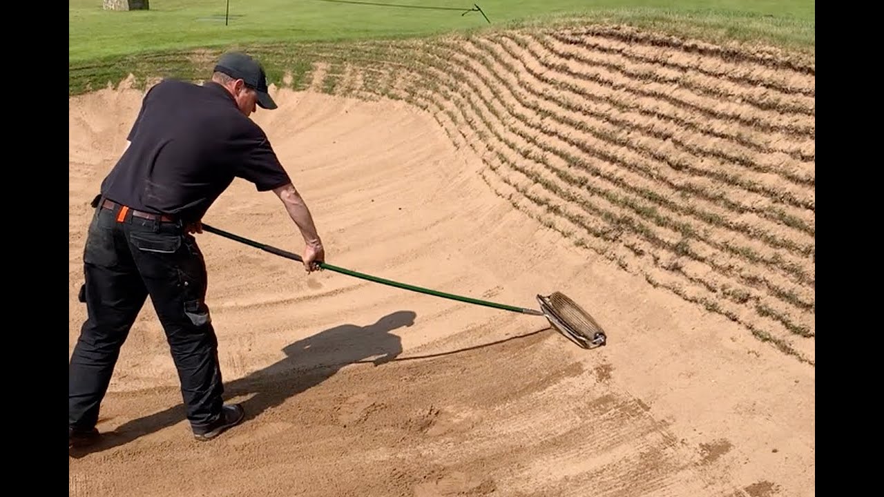 Golf Course Hidden Rakes Golf Sand Trap Rakes