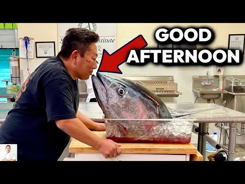 Catching The Largest Bluefin Tuna Down To Delicious Toro Sashimi!