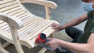 Excellent Relaxation Chair // Basic Woodworking Skills Every Man Should Know