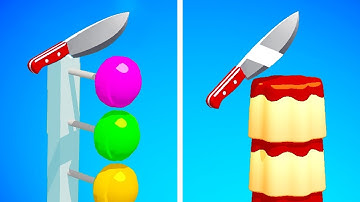 Slice It All! -🔥💄🔪 Gameplay - ASMR Relaxing, oddly satisfying and cutting Video - GAMEPLAY 62