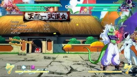 DRAGON BALL FighterZ Android 21 8k damage combo