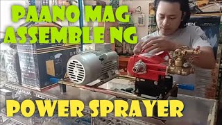 Electric Power Sprayer 1.5HP Assemble and Testing (UNBOXING)