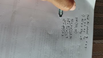 SOLVING LINEAR DIOPHANTINE EQUATIONS 