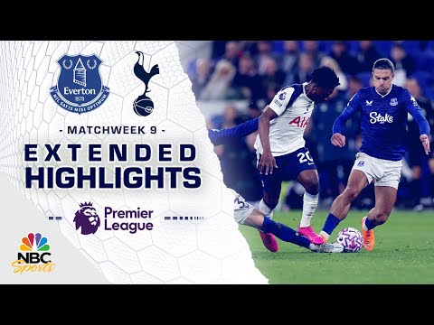 Everton v. Tottenham Hotspur | PREMIER LEAGUE HIGHLIGHTS | 10/26/2025 | NBC Sports