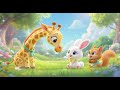 ¡La Jirafita Estira Su Cuello! 🦒✨ Canción Infantil Súper Divertida