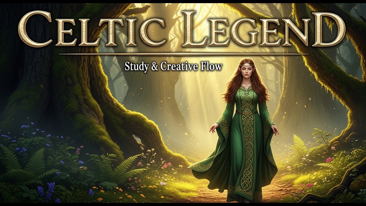 Celtic Music for Studying, Reading & Creative Flow 🌿 Celtic Legend