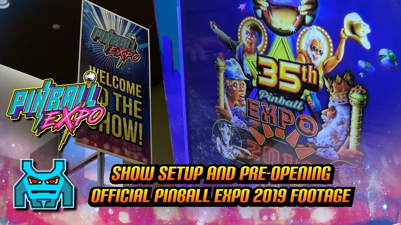 Pinball Expo Official Show Setup and PreOpening, All Access Behind