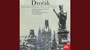 Serenade for Wind Instruments, Cello and Double Bass in D minor, Op. 44, B 77 - Menuetto. Tempo...