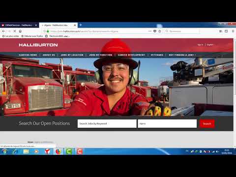 كيف تسجل في هاليبرتون 