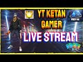 Yt ketan gamer 120 livestream free fire redeem code giveaway ytketangamer custom win  gaming