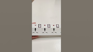 4 way 13amp trailing socket neon