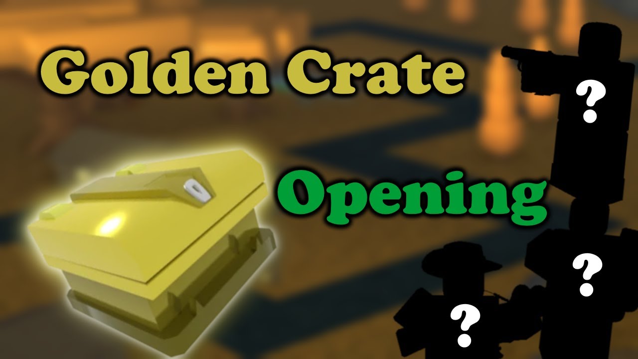 I OPENED MY FIRST GOLDEN CRATE!!!!!!!!!1