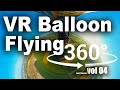 2d 360 Baloon Fly Relax 360 VR video and Music with Beautiful nature