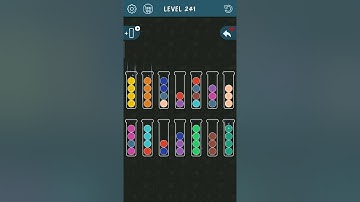 Sorter it Puzzle   Level 241