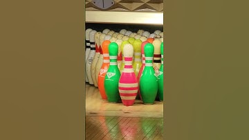 45 Pin Strike! Hit Subscribe #bowling #strike #garagebowlingalley #brunswick #brunswickbowling #amf