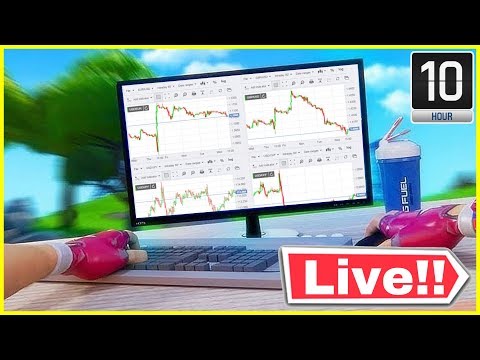 LIVE FOREX TRADING FOR 10 HOURS STRAIGHT CHALLENGE! (INSANE)