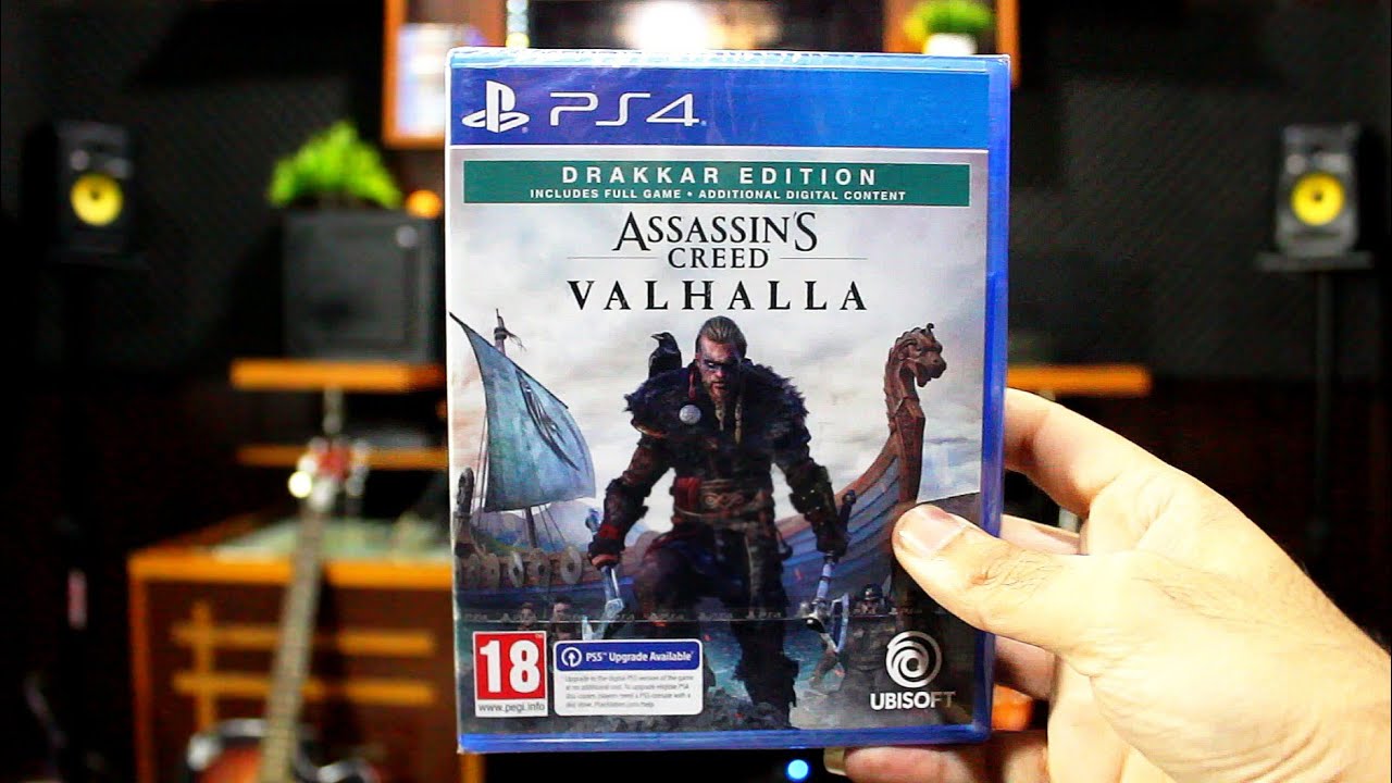 ASSASSIN'S CREED VALHALLA ULTIMATE EDITION PS4/PS5 UNBOXING