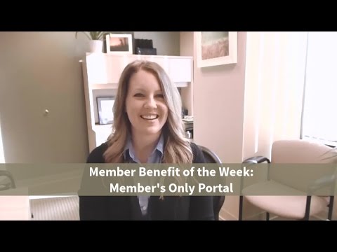 Member Benefit Video: Member's Only Portal