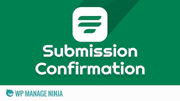 Set up Form Submission Confirmation (This is an Old Video | New Video Link in the Description)