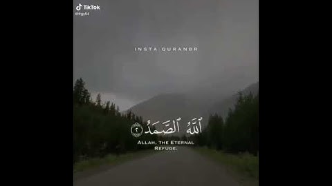 #سورة الاخلاص بصوت جميل جدا