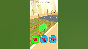 Shape shifting2 game level #3262    hyper casual game #shapeshifting  #gameplay #gaming #shortvideo