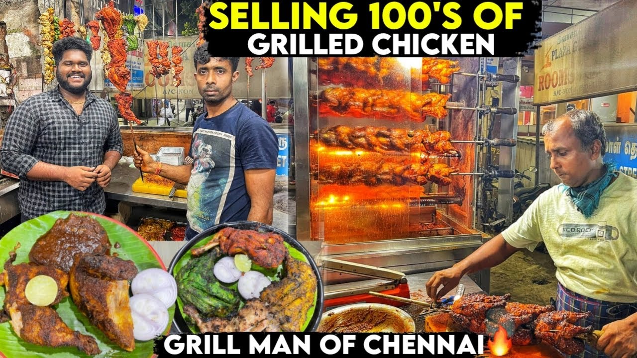 Grill Man Of Chennai 🔥 Award Winning Shop Selling 100’s of Grilled