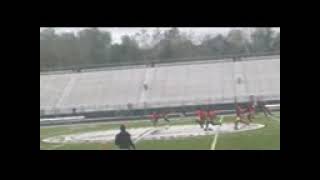 Kalese B Scores North Claytons 1St Touchdown In Girls Flag Football