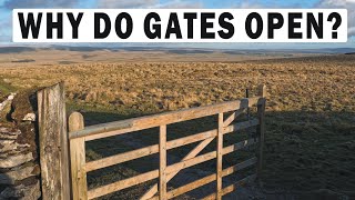 Why does a gate (or door) open? @TheMapReadingCompany