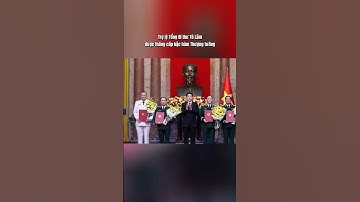 Trợ lý Tổng Bí thư Tô Lâm được thăng cấp bậc hàm Thượng tướng