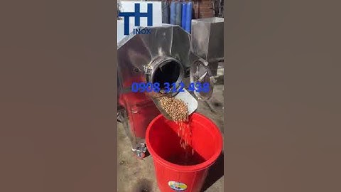 MÁY RANG ĐẬU PHỘNG, RANG LẠC BẰNG ĐIỆN TỰ ĐỘNG. MÁY RANG HẠT BẰNG ĐIỆN INOX CAO CẤP BỀN ĐẸP