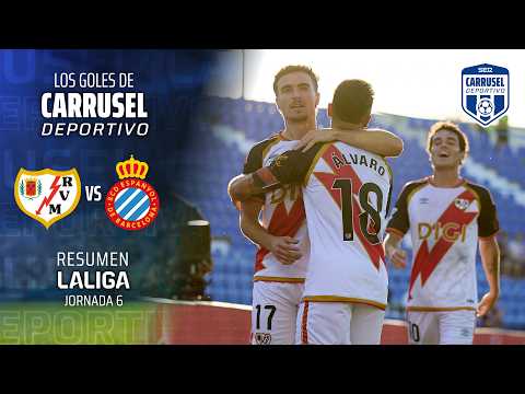 Butarque es talismán para el Rayo | Los goles del Rayo Vallecano 2 - 1 Espanyol