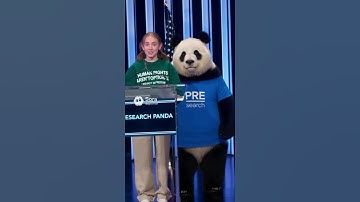 Activist addresses the Nation like Greta #activism #gretathunberg #humanrights #onlineprivacy #panda