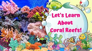 Coral reef video for kids- kindergarten learning videos- (what are corals made up of?)