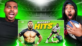 Biggest RUGBY Hits 2023 - The Most BRUTAL Sport In The World?‍️ (Reaction)