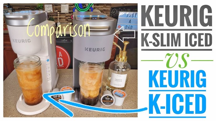 Keurig K-Iced Essentials Gray Iced and Hot Single-Serve K-Cup Pod