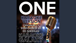 Download Lagu One (Karaoke Version) (Originally Performed By Ed Sheeran) Download Lagu One (Karaoke Version) (Originally Performed By Ed Sheeran)