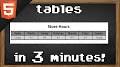 Video for https://relativemeister.com/tutorial/html-tabellen-erstellen-mit-table-tr-td-und-th/
