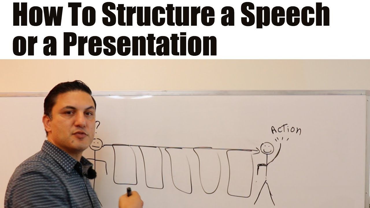 how to write a speech structure