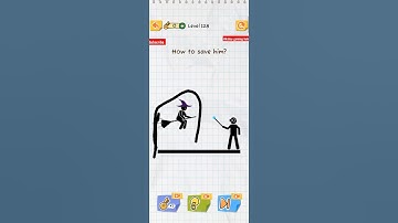 Draw to save him level 128 #shorts #games #ytshorts #trending #viral