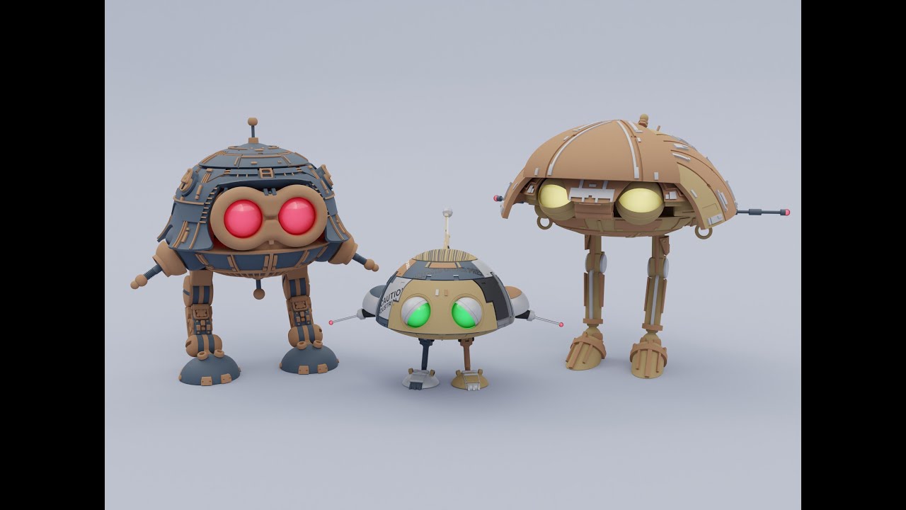Flotsam, Jetsam, and Wheems Batteries Not Included 3D Printable