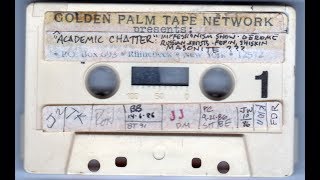 Vintage recording of art talk by James Gurney, from a cassette tape which circulated among a group of friends in 1986. Topics 