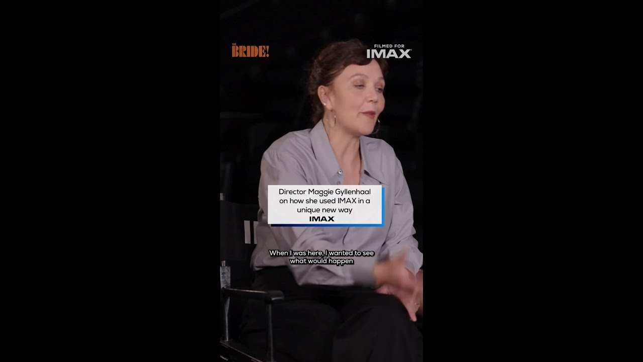 there's always new ways to play in the IMAX format! #TheBrideMovie #FilmedForIMAX