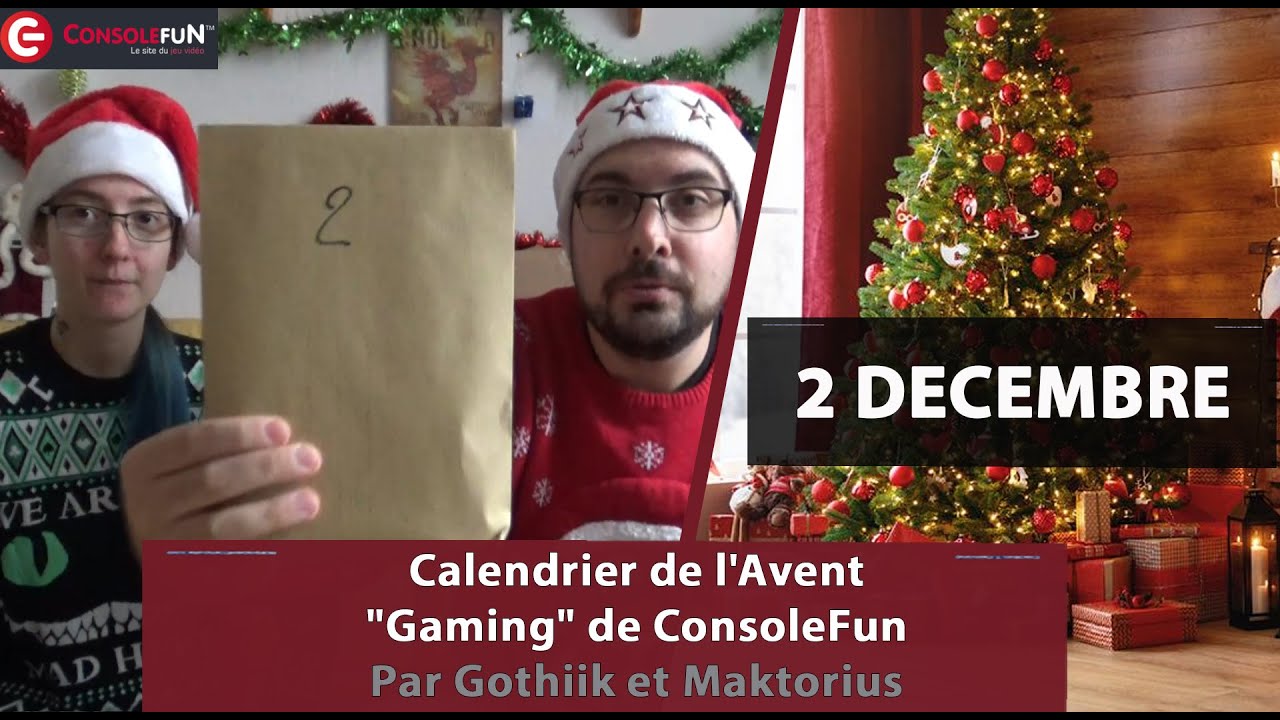 CALENDRIER de L'AVENT GAMING : 2 DECEMBRE - Découvrez une surprise