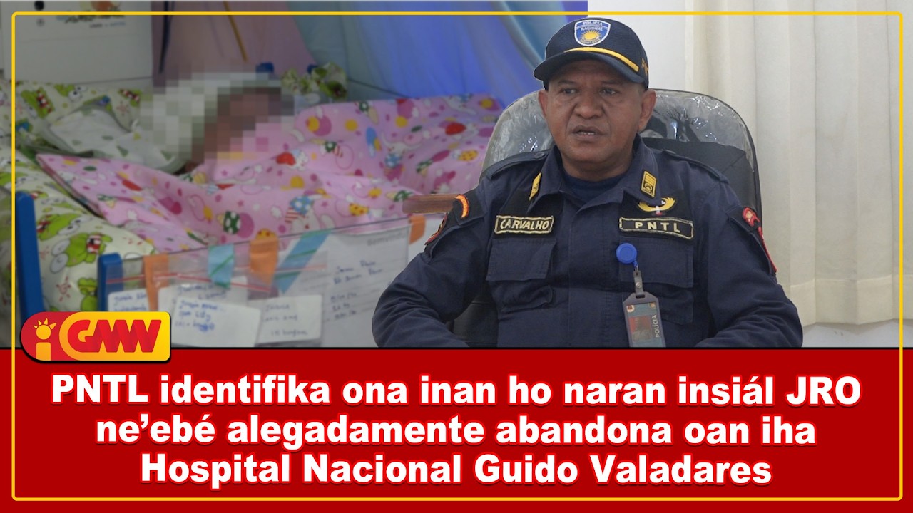 PNTL установила личность матери с инициалами JRO, которая, предположительно, бросила своего ребен...