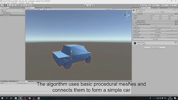 Procedural car generator presentation
