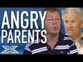 SUPER ANGRY PARENTS Turn On The Judges! | X Factor Global