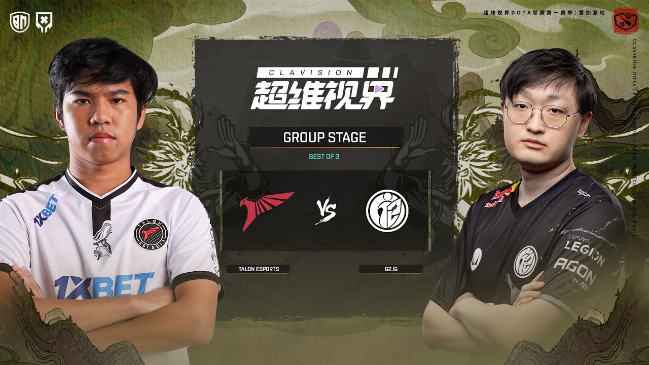 Talon Esports vs G2.IG Game 2 (BO3) | Snow Ruyi Dota 2 Group Stage