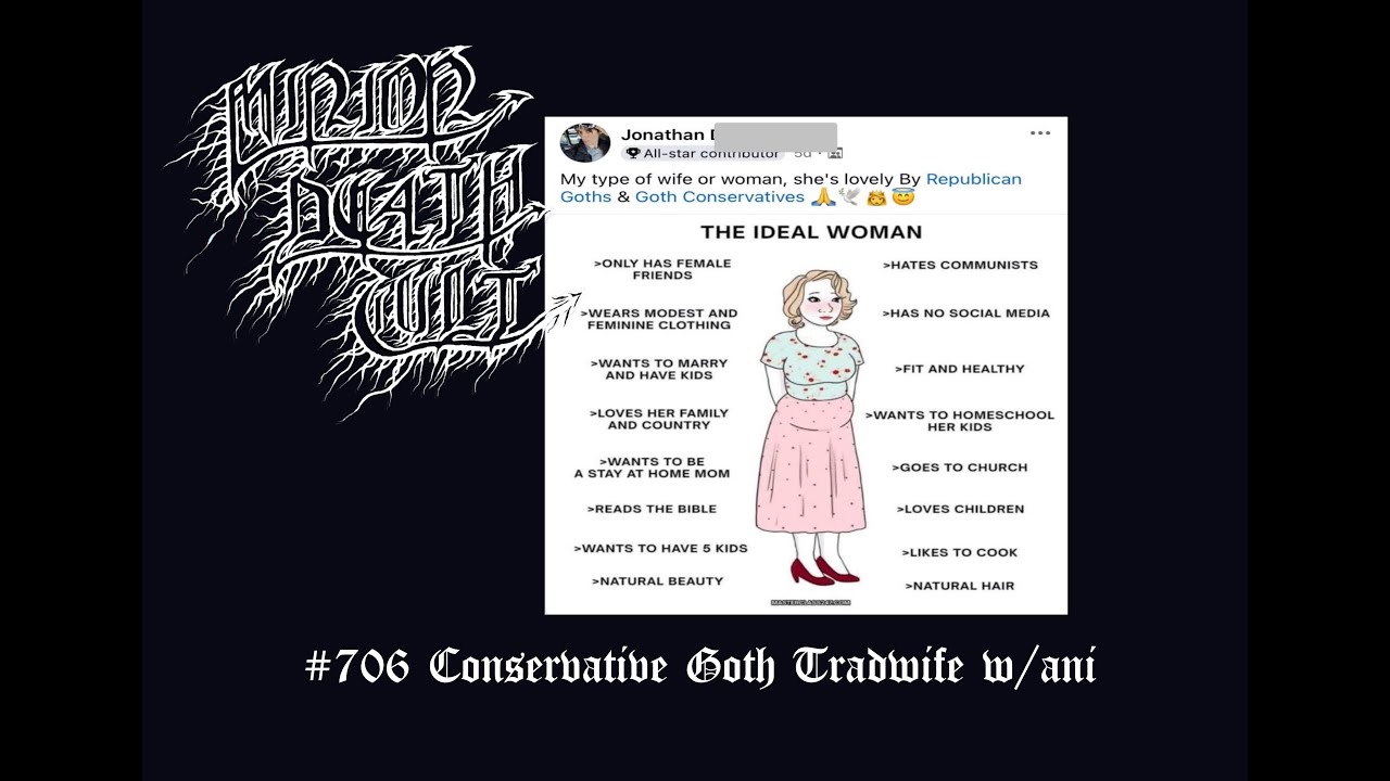 MDC 706: Conservative Goth Tradwife w/Ani